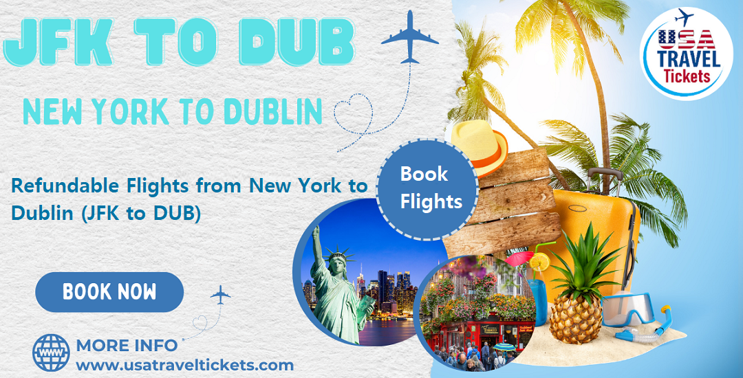 Refundable Flights from New York to Dublin