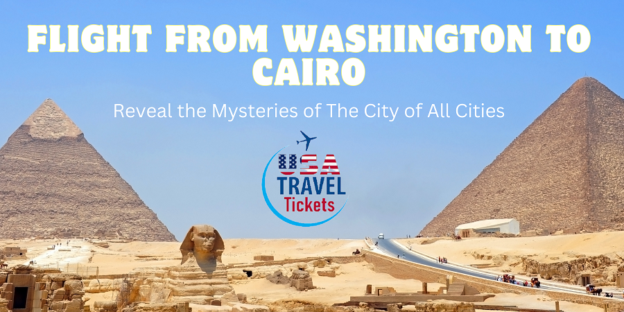 Flights from Washington to Cairo